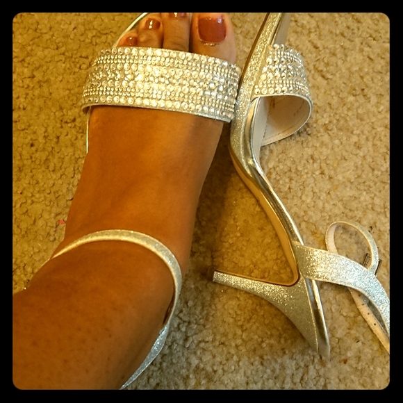 DSW | Shoes | Dsw Silver Heels | Poshmark